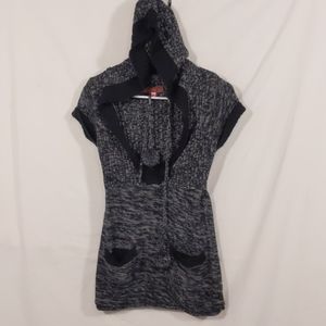 Derek Heart Hoodie Mini Dress